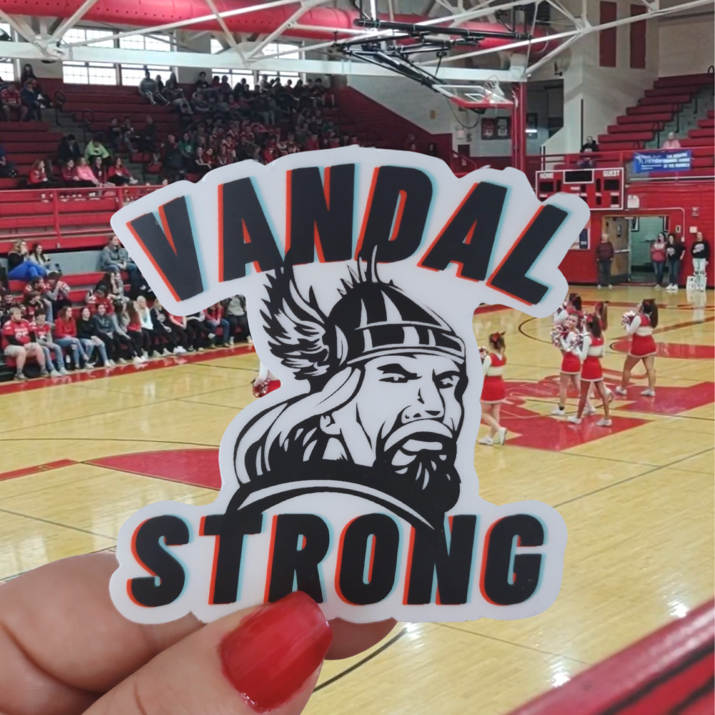 Vandal Strong Vinyl Decal