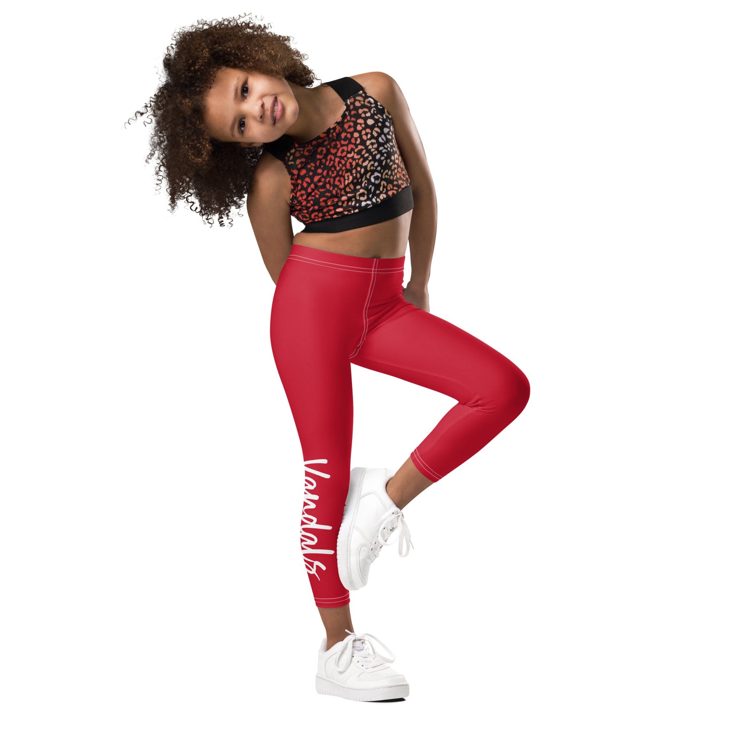 Vandals Kid's Red Leggings