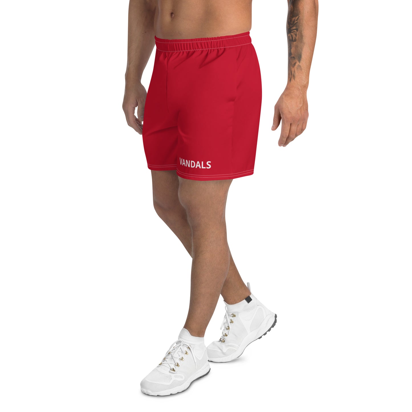 Men's Red Athletic Shorts