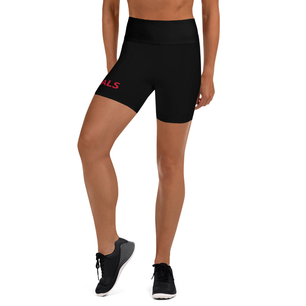 Black Vandals Yoga Shorts