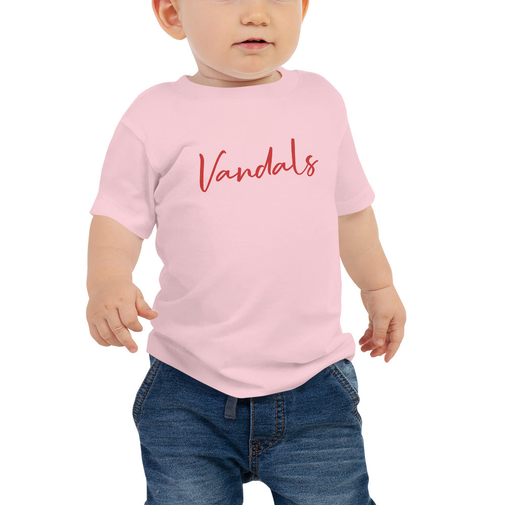 Vandals Embroidered Baby Jersey Short Sleeve Tee