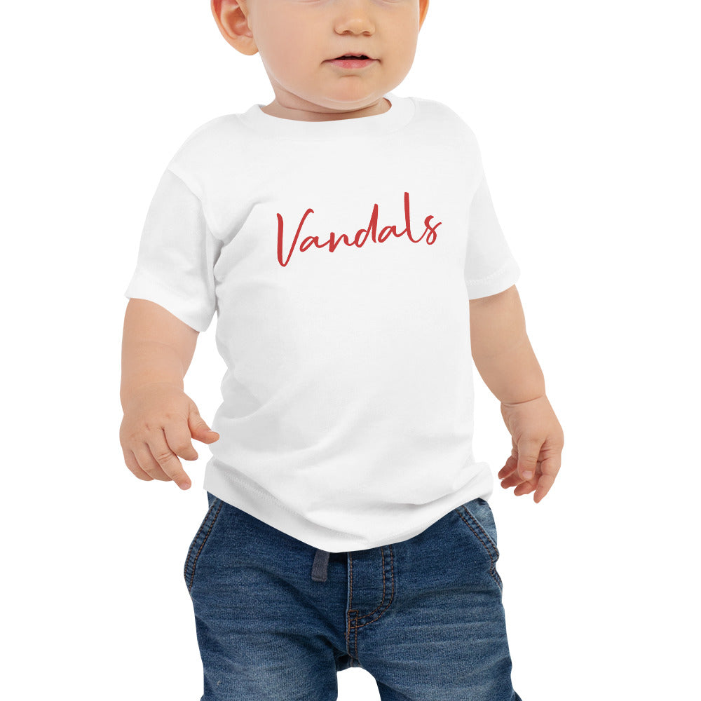 Vandals Embroidered Baby Jersey Short Sleeve Tee