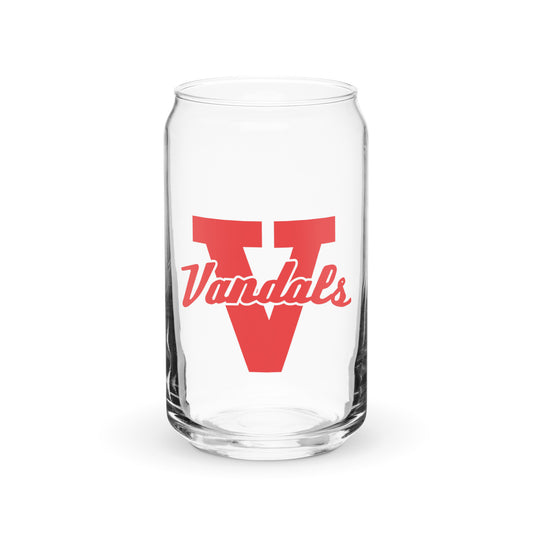 Vandals Can-shaped glass