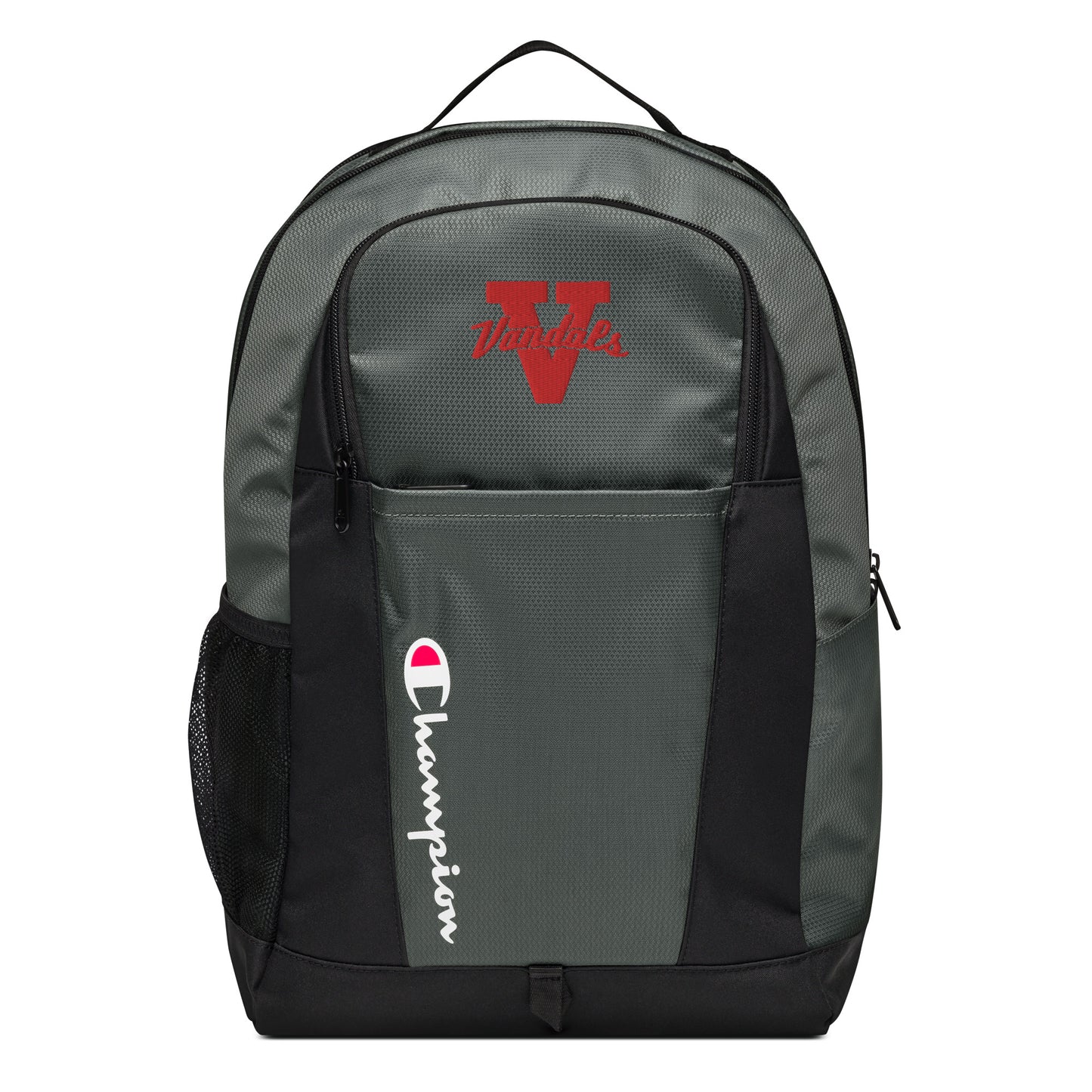 Champion backpack with embroidered Vandals V Logo