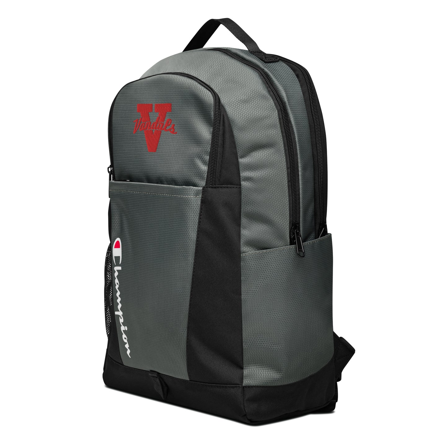 Champion backpack with embroidered Vandals V Logo