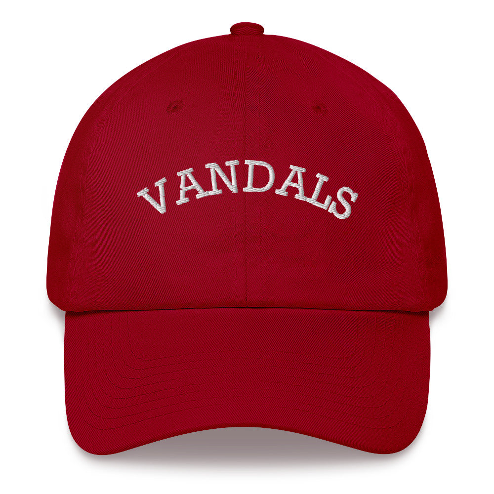 Red Vandals Dad hat