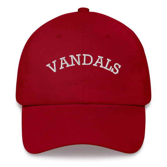 Red Vandals Dad hat