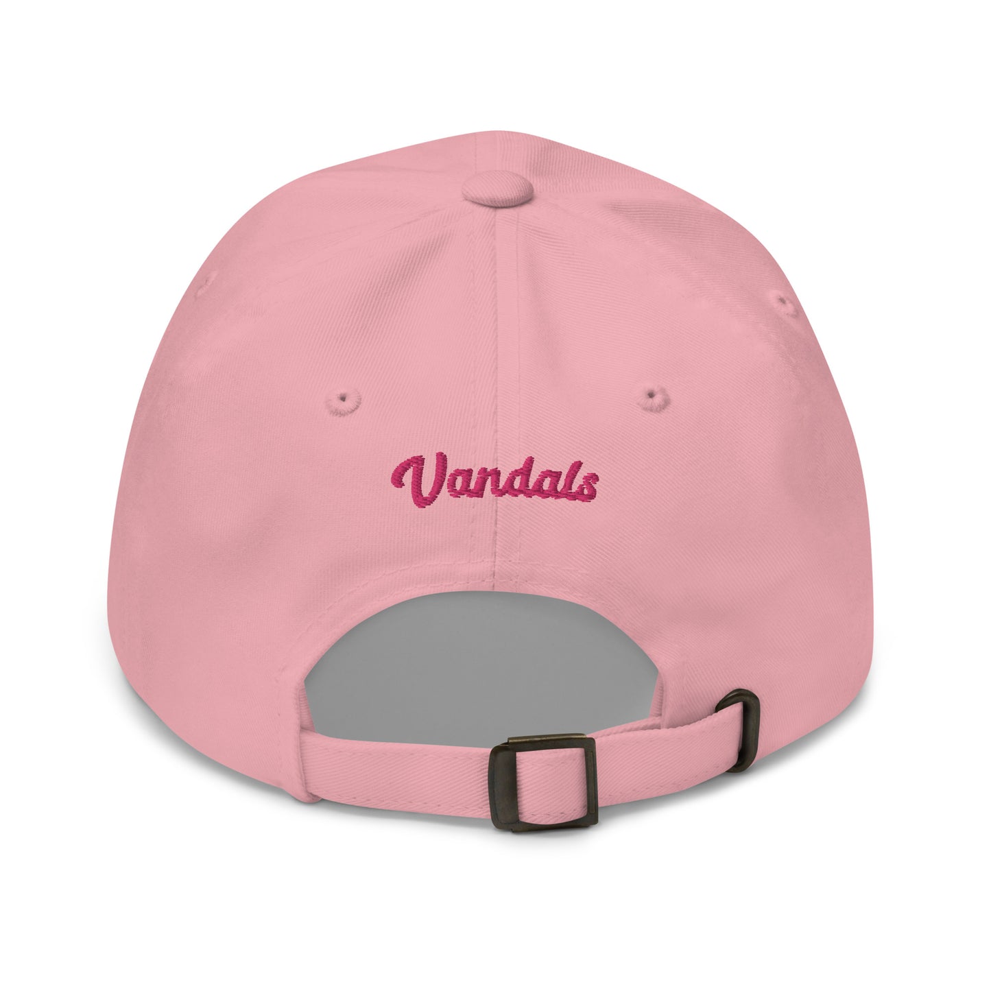 Pink Embroidered VHS Dad hat