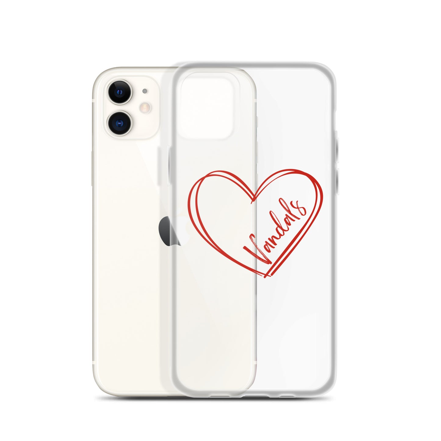 Vandal Heart Clear Case for iPhone®