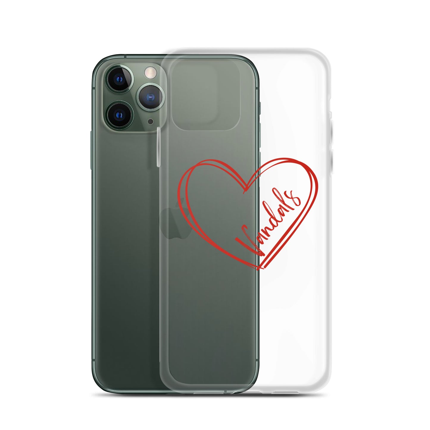 Vandal Heart Clear Case for iPhone®