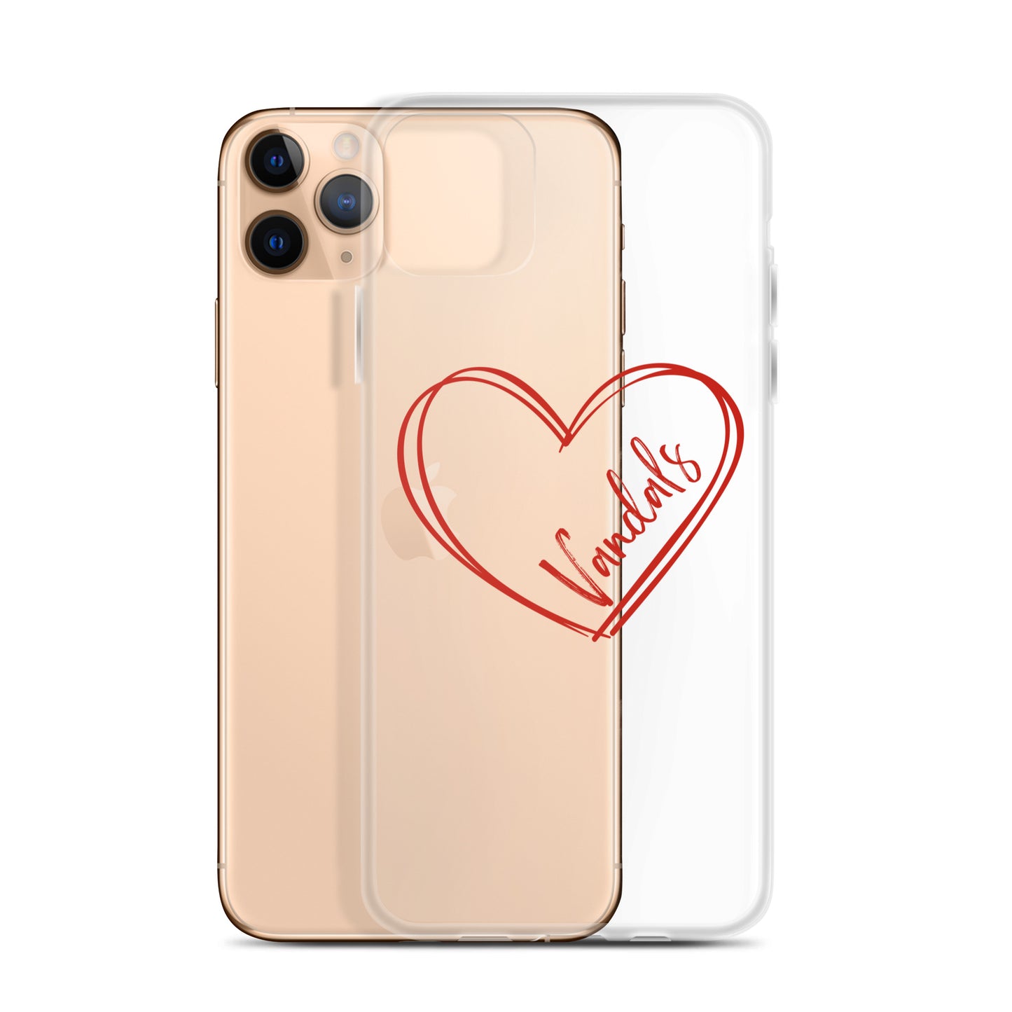 Vandal Heart Clear Case for iPhone®