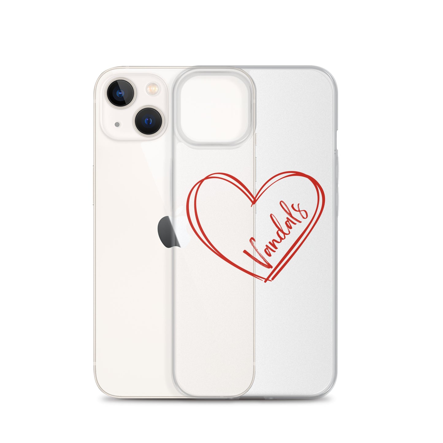 Vandal Heart Clear Case for iPhone®