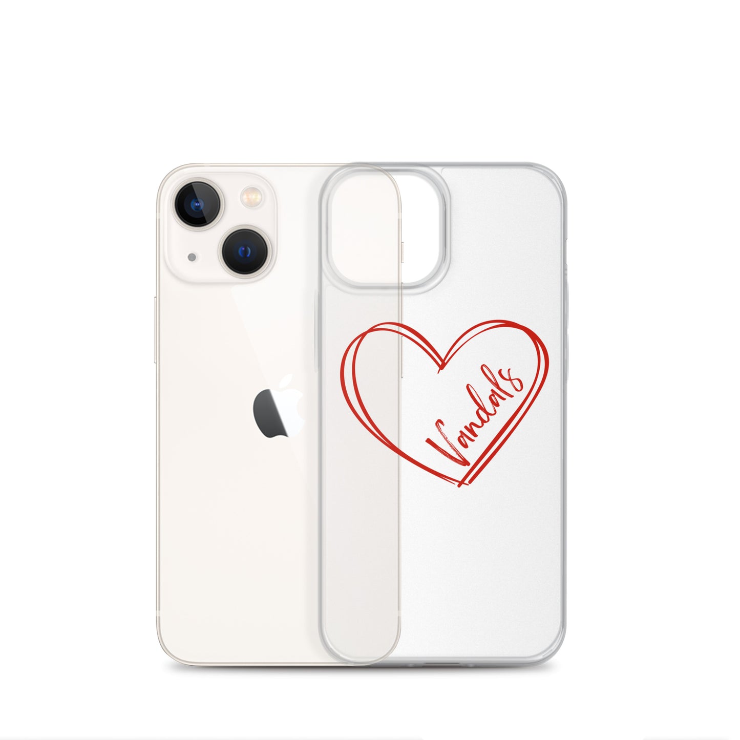 Vandal Heart Clear Case for iPhone®