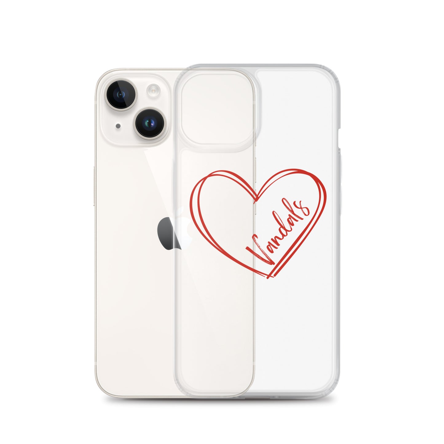 Vandal Heart Clear Case for iPhone®