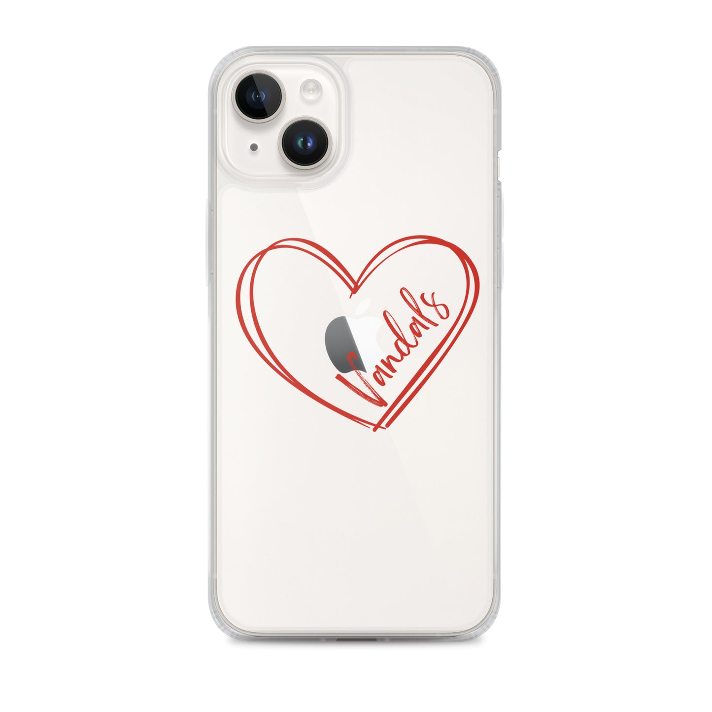 Vandal Heart Clear Case for iPhone®