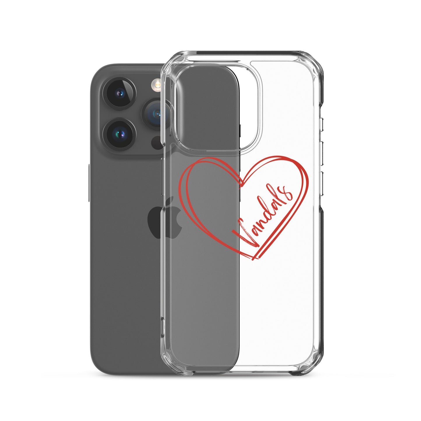 Vandal Heart Clear Case for iPhone®