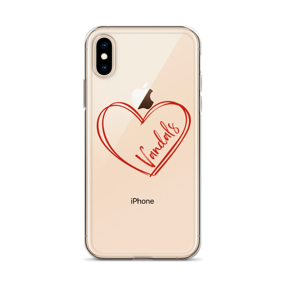 Vandal Heart Clear Case for iPhone®