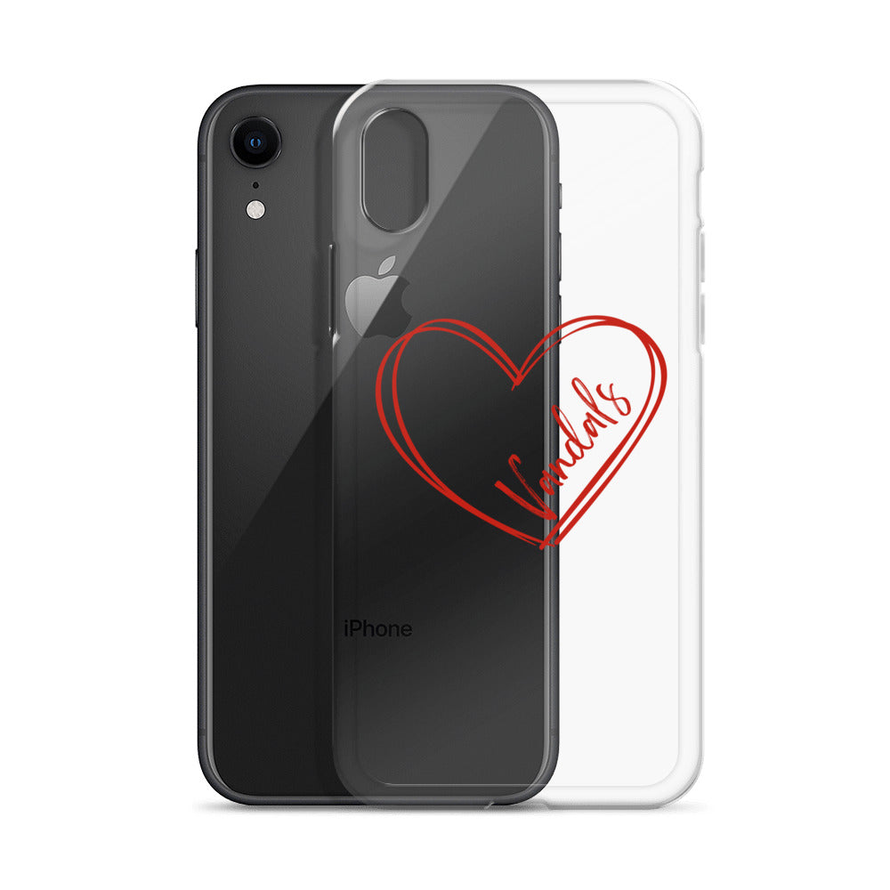 Vandal Heart Clear Case for iPhone®