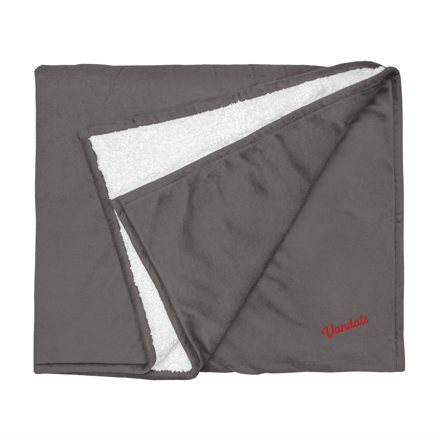 Vandals Embroidered Premium Sherpa blanket