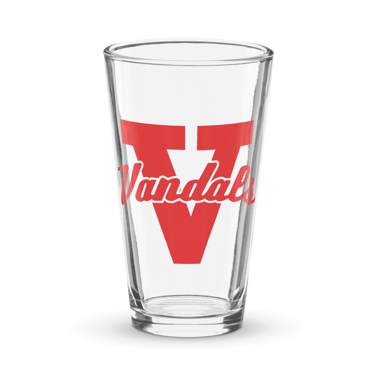 Vandals Shaker pint glass