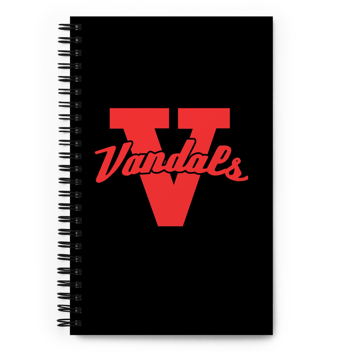 Vandals V Spiral notebook