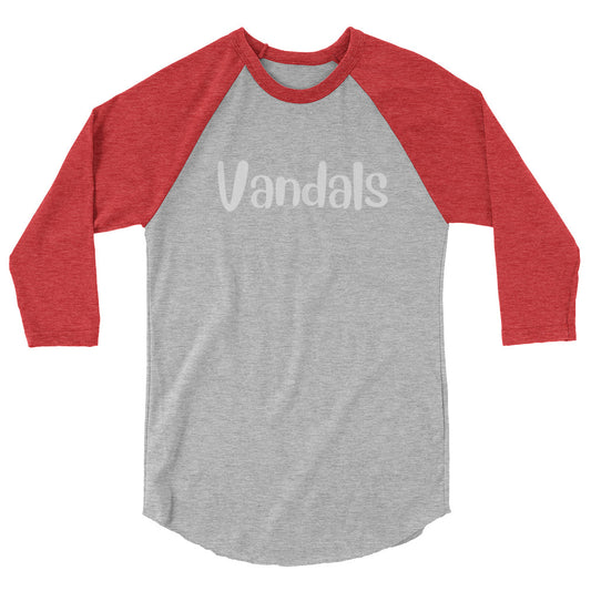 Vandals Fun 3/4 sleeve raglan shirt