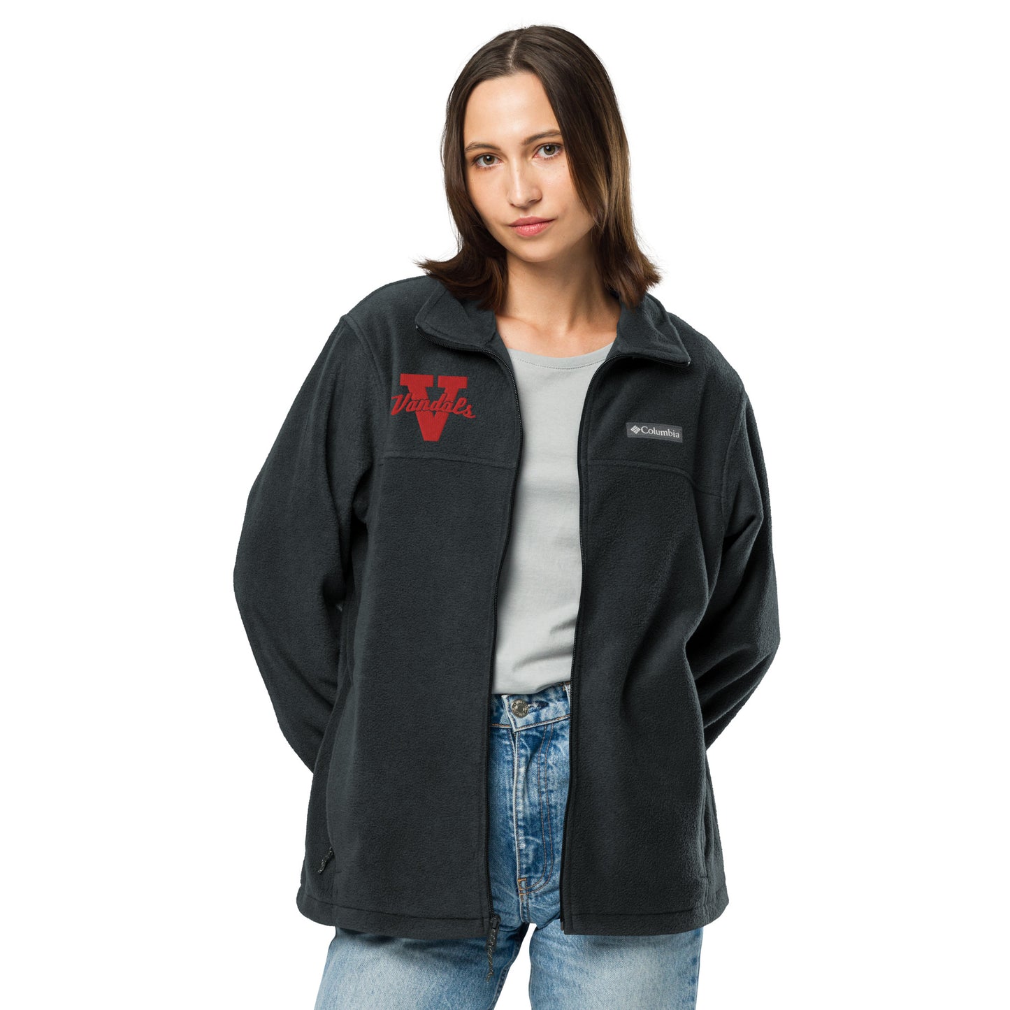 Vandals Unisex Columbia fleece jacket