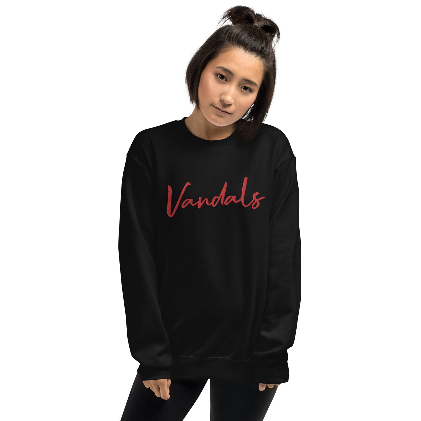 Embroidered Vandals Crewneck Unisex Sweatshirt