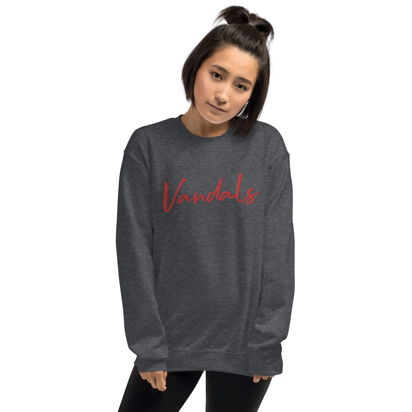 Embroidered Vandals Crewneck Unisex Sweatshirt