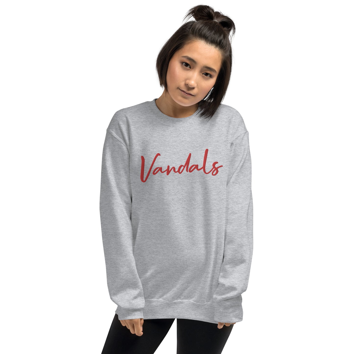 Embroidered Vandals Crewneck Unisex Sweatshirt