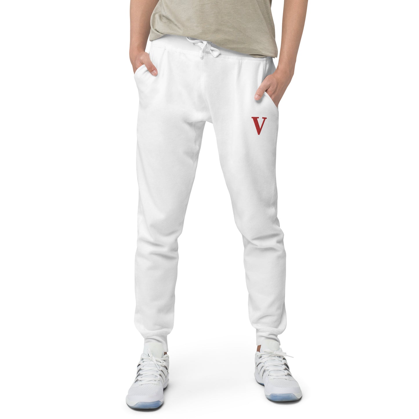 V Unisex fleece sweatpants