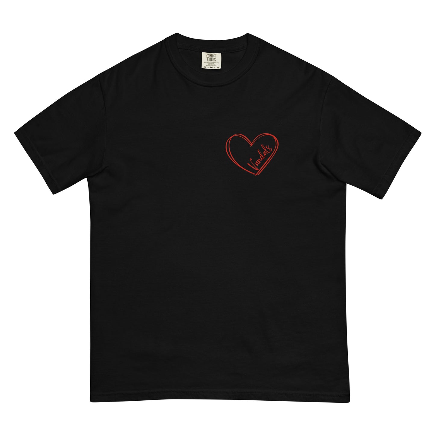 Vandal Heart Unisex garment-dyed heavyweight t-shirt