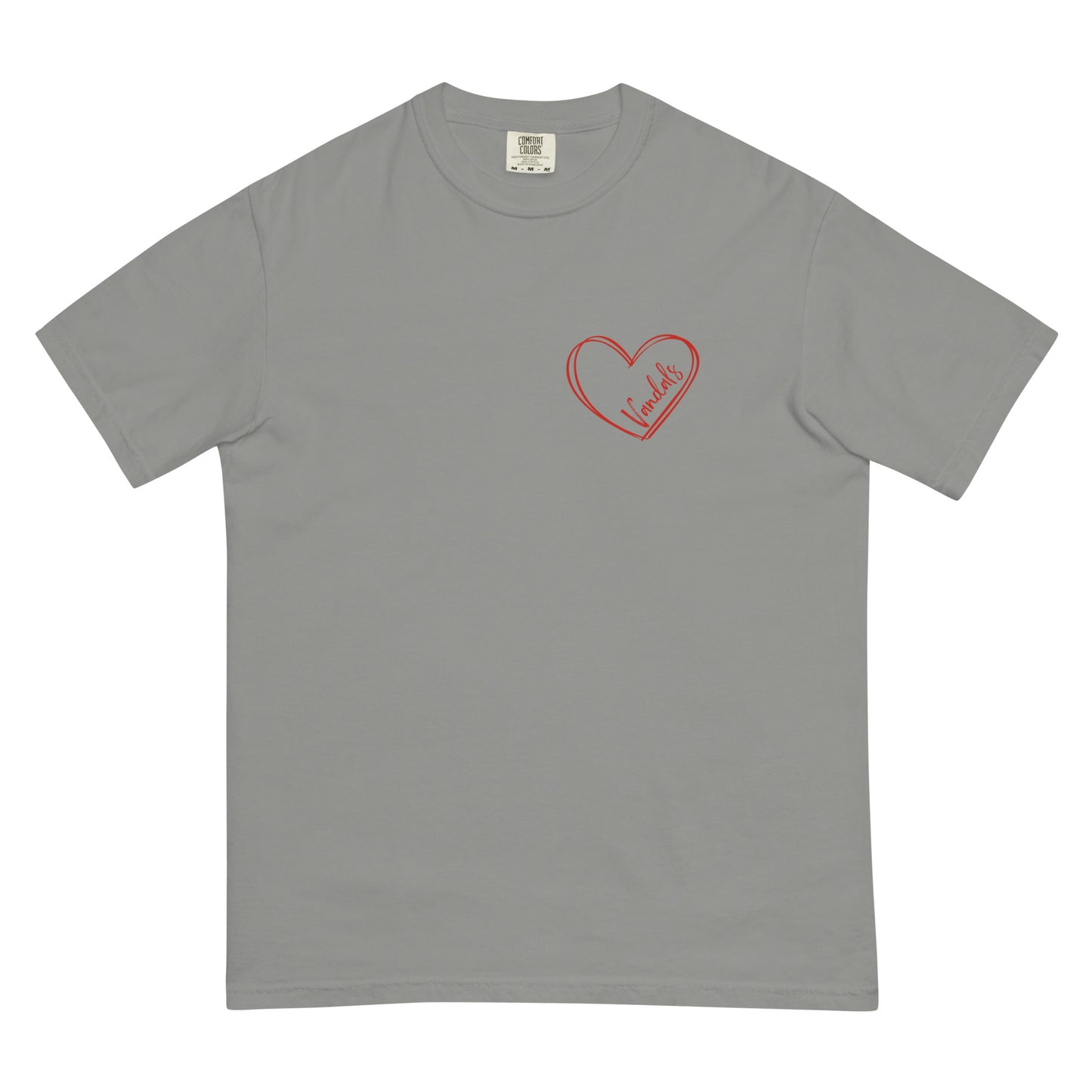 Vandal Heart Unisex garment-dyed heavyweight t-shirt