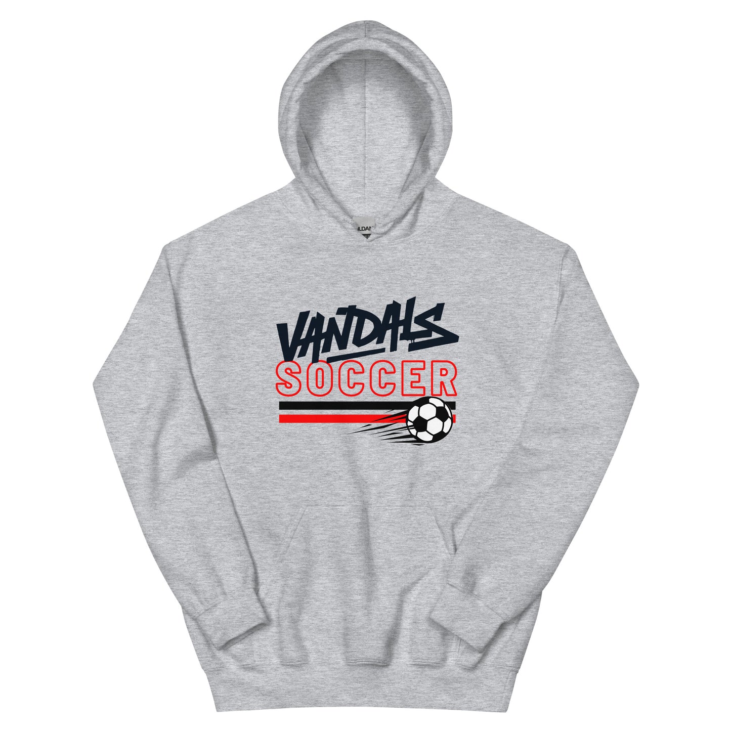 Vandals Soccer Unisex Hoodie