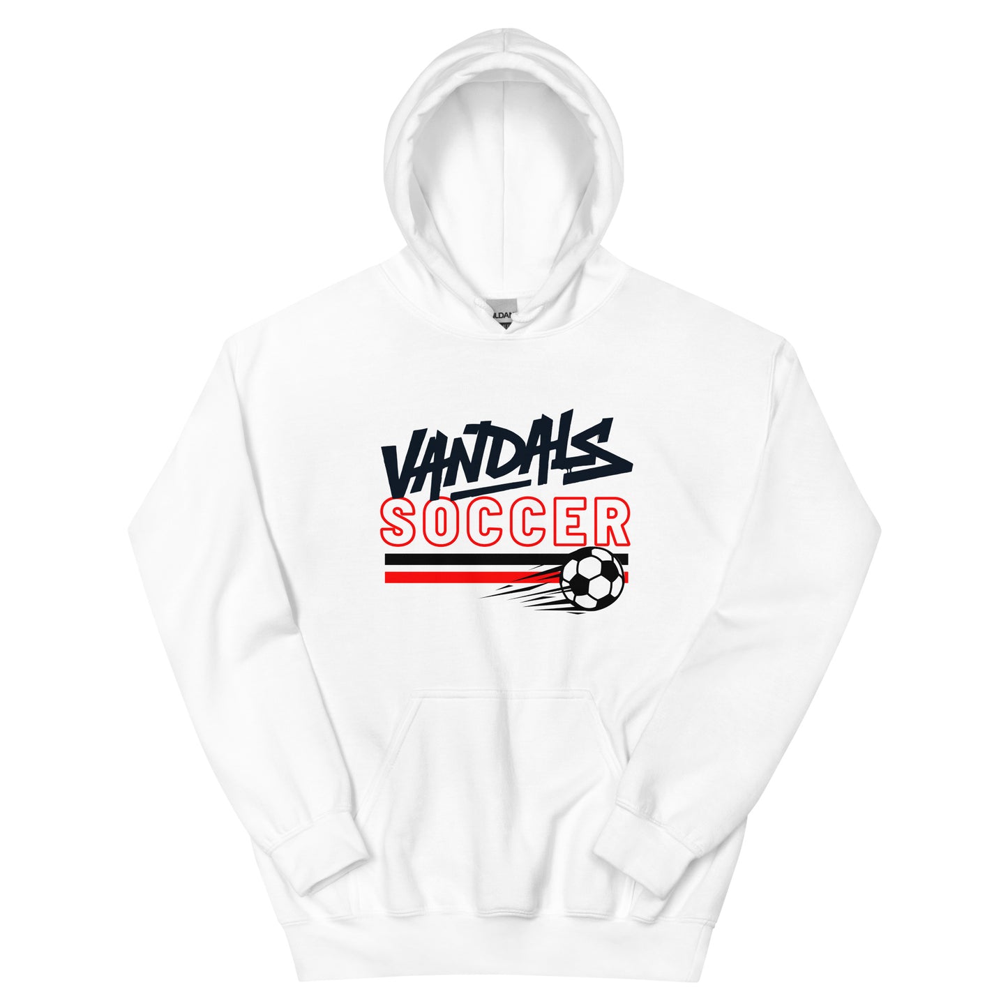 Vandals Soccer Unisex Hoodie