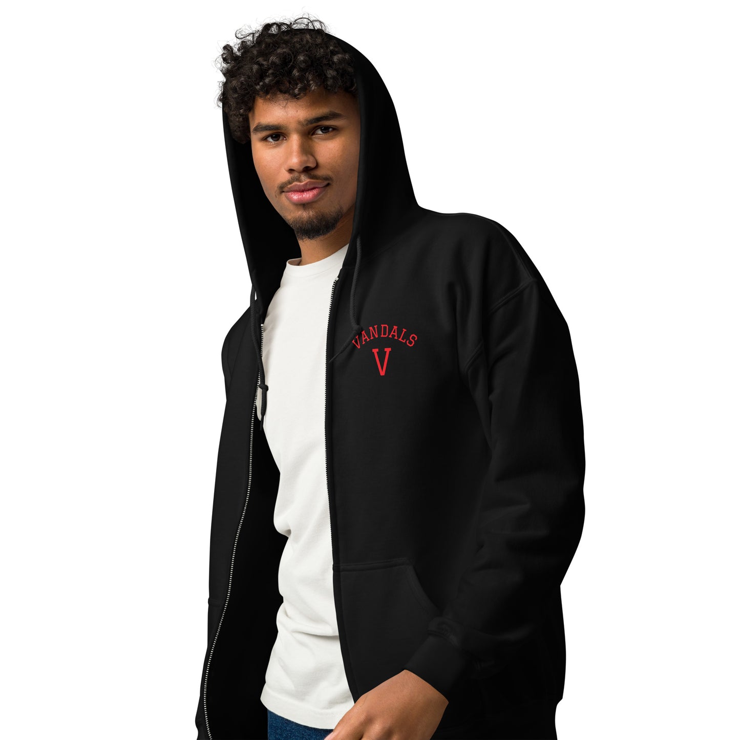 Vandals V Unisex heavy blend zip hoodie