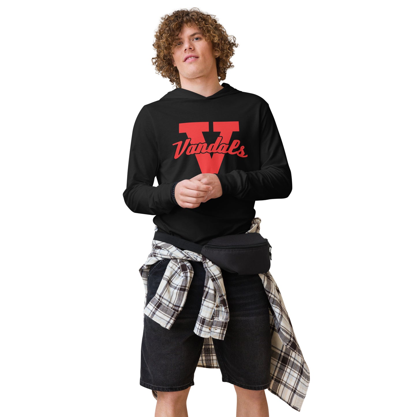 Vandals Hooded long-sleeve tee