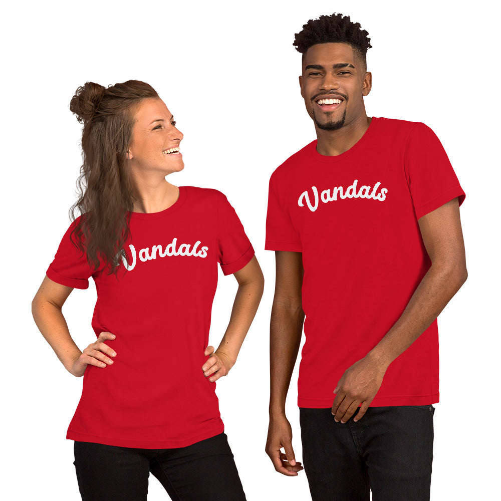 Arched Vandals Unisex t-shirt