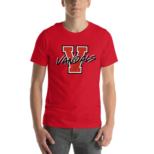 Vandals V Unisex t-shirt