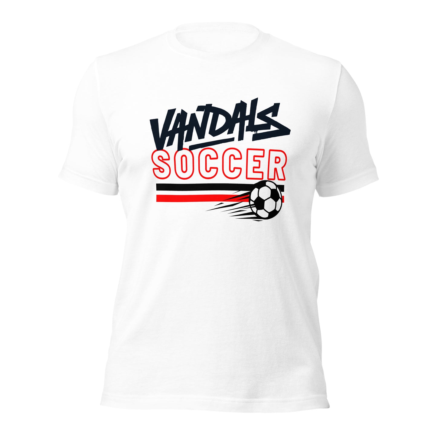 Vandals Soccer Unisex t-shirt