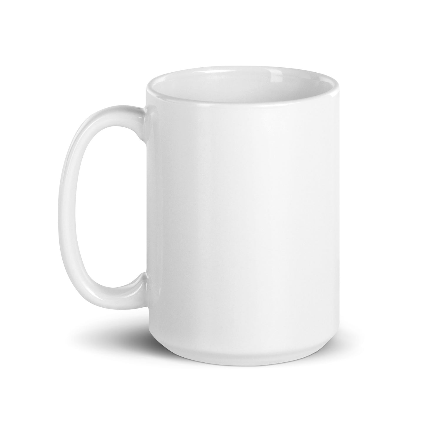 Vandals V White glossy mug