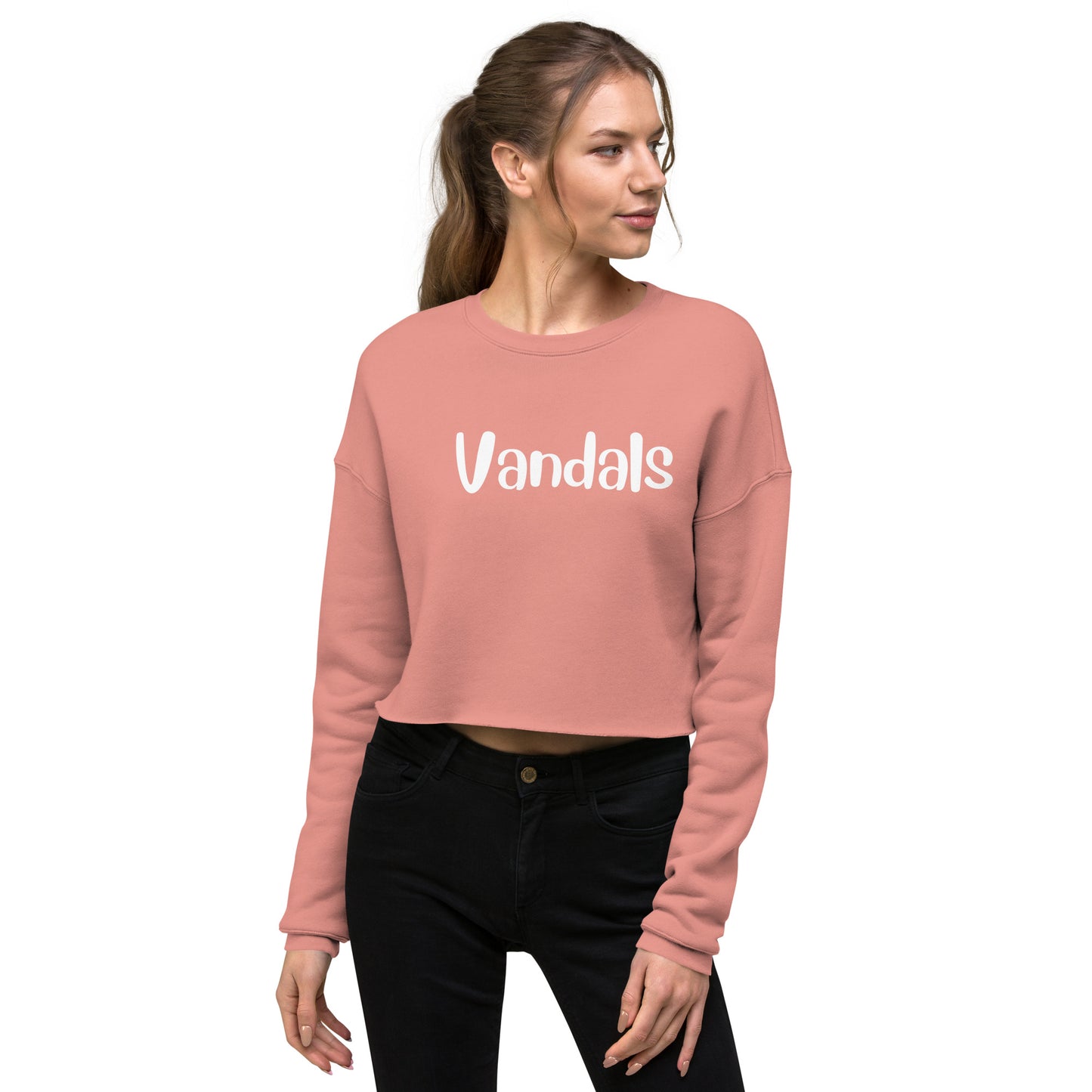 Vandals Fun Crop Sweatshirt