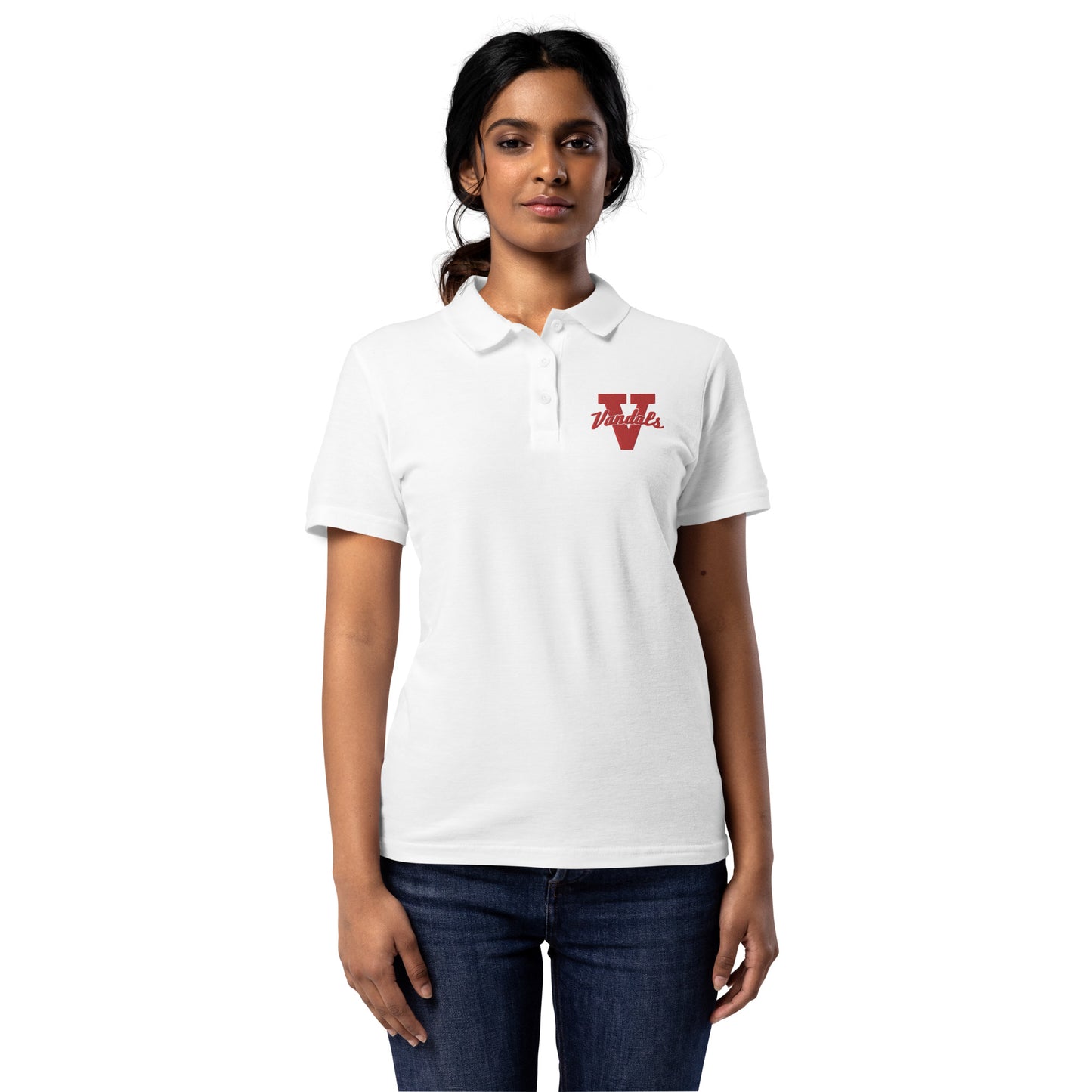 Vandals Women’s pique polo shirt