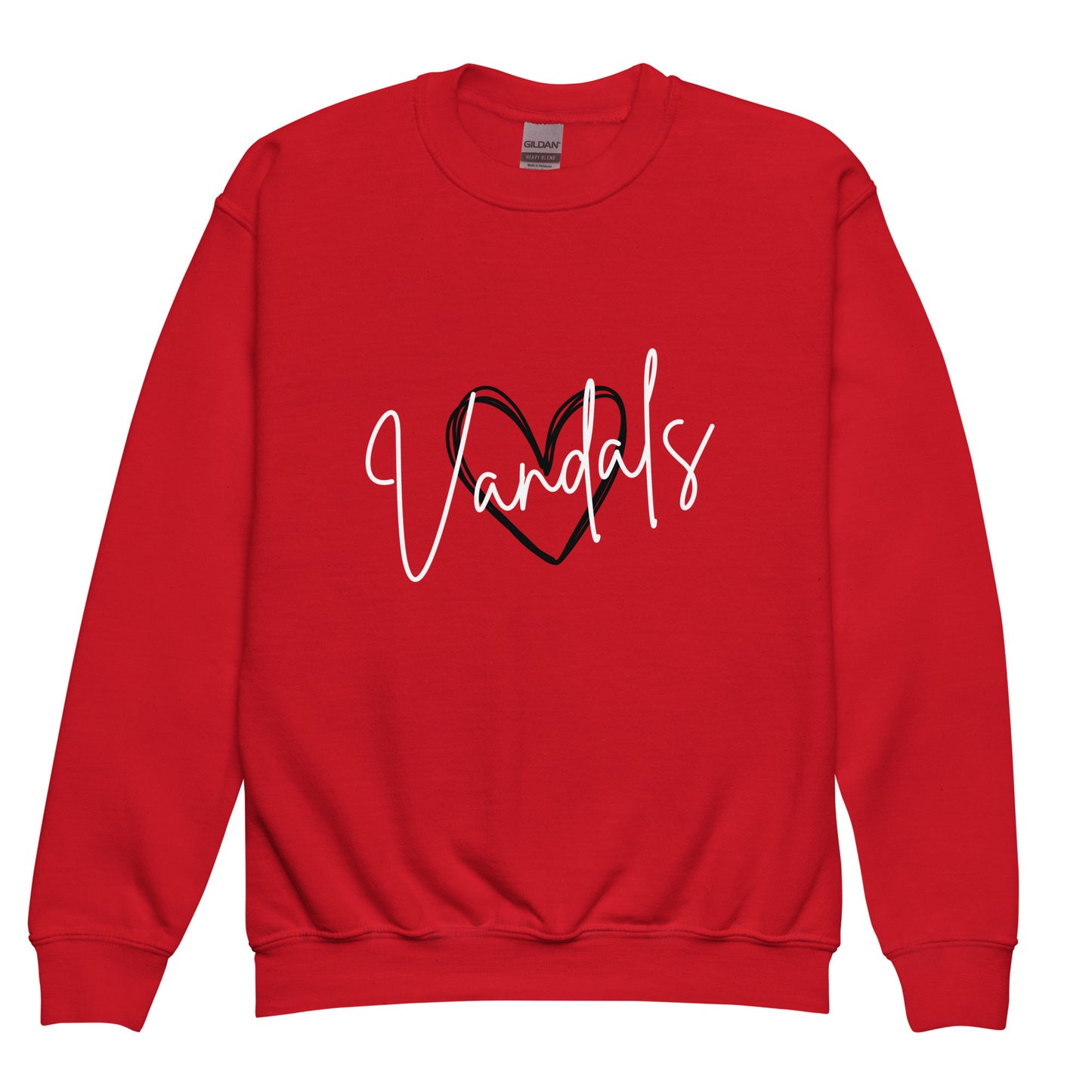 Youth crewneck Vandal Heart sweatshirt